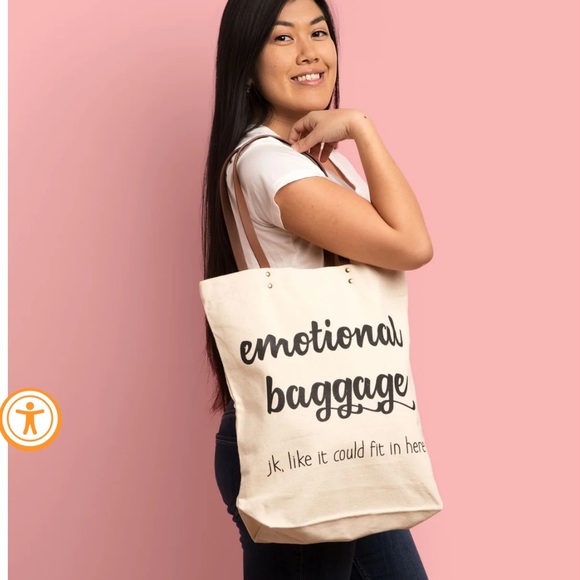 Emotional Baggage Tote/Shoulder Bag - Picture 4 of 6